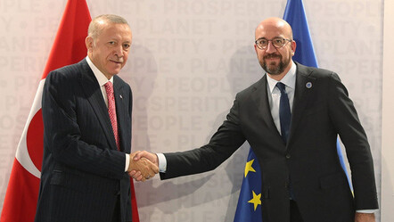 Cumhurbaşkanı Erdoğan, AB Konseyi Başkanı ile görüştü - gundem