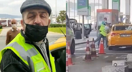 Havalimanında kahya terörü: Hem yolcuyu hem taksiciyi darp ettiler - yasam