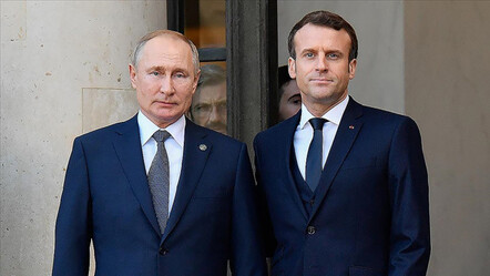 Macron, Putin ile 2 saate yakın konuştu - dunya