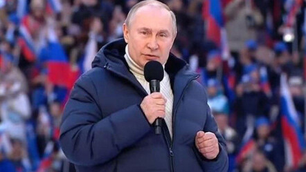 Putin'in konuşması değil montu olay oldu! Asgari ücretin 25 katı - dunya