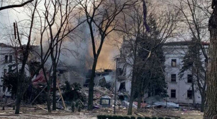 Rus güçleri Mariupol'de okul vurdu! 400 kişi enkaz altında kaldı - dunya