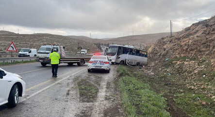 Şanlıurfa’da işçi servisi devrildi: Yaralılar var - yasam