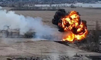 Ukrayna ordusu Rus helikopterini düşürdü - dunya