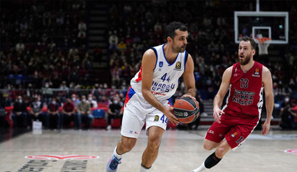 Anadolu Efes deplasmanda Olimpia Milano'ya mağlup oldu - spor