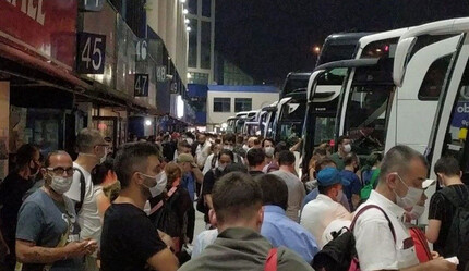 Bayram öncesi otogarda hareketlilik - gundem