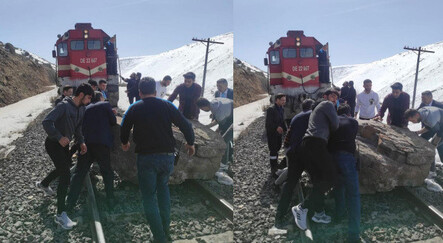 Doğu Ekspresine kaya engeli: Olası bir facia önlendi - yasam