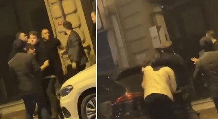 Fenomenler birbirine girdi: Masa ve şişeler havada uçuştu - magazin