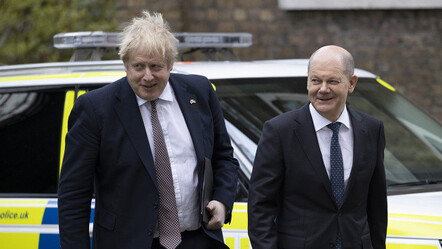 İngiltere ve Almanya başbakanları Ukrayna'yı görüştü - dunya