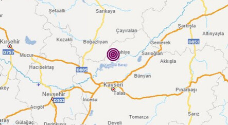 Kayseri'de 3.9 büyüklüğünde deprem - gundem