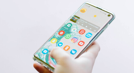Samsung'tan şeffaf ekranlı telefon! - teknoloji
