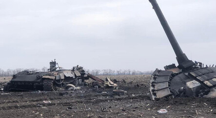 Ukrayna, Rusya’ya ait askeri araçların imha görüntülerini yayınladı - dunya