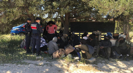 63 düzensiz göçmen Sahil Güvenlik tarafından yakalandı - gundem
