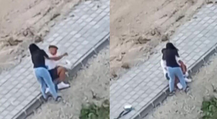 Adana'da genç kızdan erkeğe şiddet! 'Seni öldürürüm' deyip tokatladı - yasam