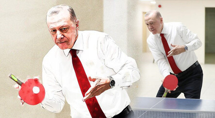 Cumhurbaşkanı Erdoğan'ın raket tutuşu NFT'ye dönüştürüldü - gundem