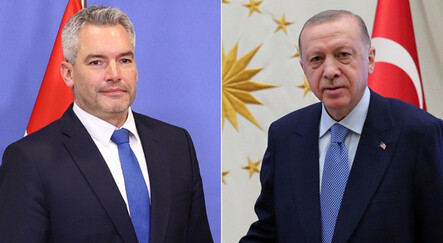 Erdoğan, Avusturya Başbakanı Nehammer ile görüştü - dunya