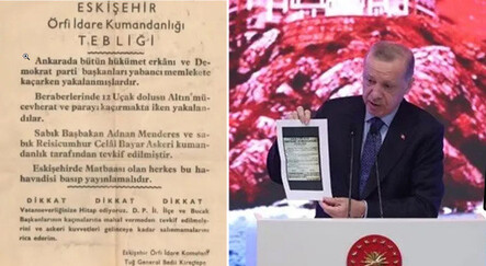 Erdoğan'dan, Kılıçdaroğlu'na tarihi belgeyle cevap: Bay Kemal’in söylediğinden farkı var mı? - politika