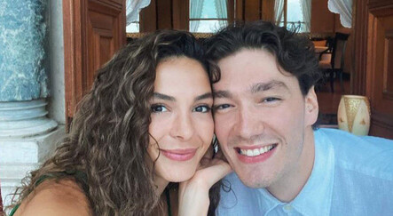 Evlilik yolunda ilk adım: Ebru Şahin ile Cedi Osman nişanlandı! İşte fotoğraflar... - magazin