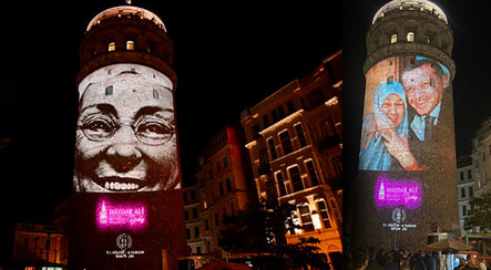 Galata Kulesi annelerin fotoğraflarıyla süslendi - yasam