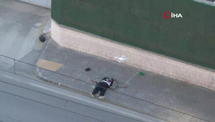 İşte Gaziantep'teki canlı bombanın vurulma anı - gundem