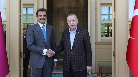 Katar Emiri'nden Cumhurbaşkanı Erdoğan'a teşekkür - gundem