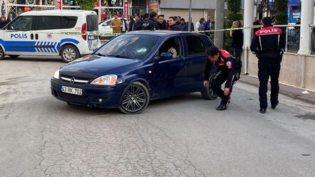 Kaza yaptı, kendisini uyaranları kurşuna dizdi - yasam
