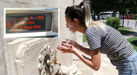 Sıcaklık 43 dereceye çıktı, Adana 'hayalet şehir'e döndü - yasam