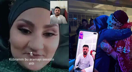 Vize alamayınca düğüne telefonla katıldı: Adı ‘online damat’ kaldı - ekonomi