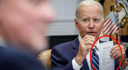 ABD Başkanı Biden talimat listesiyle yakalandı - dunya