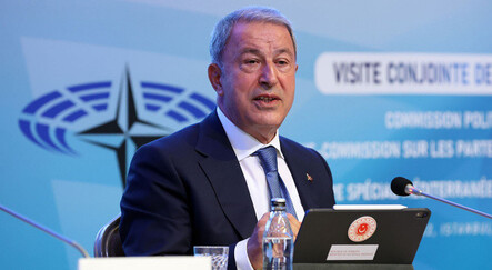 Bakan Akar'dan Yunan parlamenterlere sert tepki: PKK ve FETÖ'ye yer verirseniz müttefiklik olmaz - gundem
