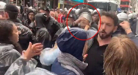 DBP'li vekilin yumruk attığı o polis memuru konuştu: Kaskın altından elini soktu - gundem
