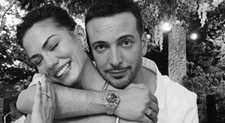 Demet Özdemir ile Oğuzhan Koç evlilik yolunda ilk adımı attı… İşte çiftin mutlu gününden ilk kareler… - magazin