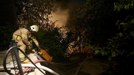 İstanbul'da korkutan yangın - yasam