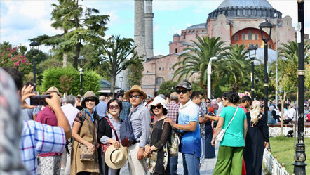 İstanbul’un turist sayısında dikkat çeken artış - gundem