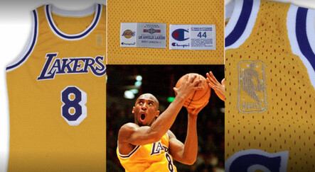 Kobe Bryant'ın çaylak sezonunda giydiği Lakers forması 2.7 milyon dolara alıcı buldu - spor