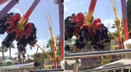 Lunaparkta korku dolu anlar! Eğlence aletinin halatı koptu: 3 çocuk ölümden döndü - yasam