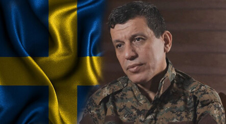 NATO'ya girmek isteyen İsveç'ten skandal terör propagandası: YPG'li terörist devlet kanalına çıktı - dunya