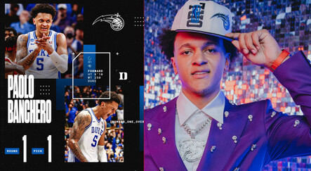 NBA 2022 draftında 1 numara seçimi Duke uzunu Paolo Banchero oldu - spor
