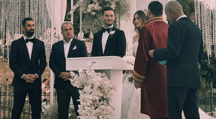 Oğulcan Çağlayan & Peri Ispartalı çifti evlendi, nikah şahitleri Fatih Terim ile Arda Turan oldu - magazin