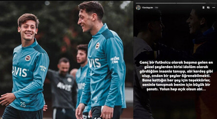 Arda Güler Mesut Özil abisine
