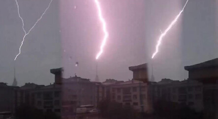 Çamlıca Kulesi'ne yıldırım düştü! O anlar anbean kaydedildi - gundem