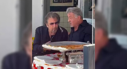 Hollywood efsaneleri pizzacıda buluştu - magazin