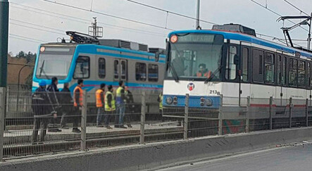 İstanbul'da tramvayda yer kavgası! Falçatayla saldırdı - yasam