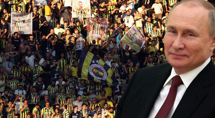 Kadıköy'de Putin tezahüratı! Ukraynalı futbolcu gol sevincini abartınca... - spor