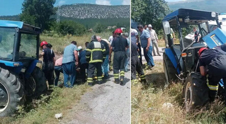 Kütahya'da traktör faciası: 2 ölü, 2 yaralı - yasam