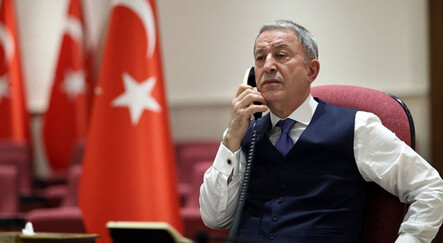 Milli Savunma Bakanı Akar Ukrayna Altyapı Bakanı ile görüştü - gundem