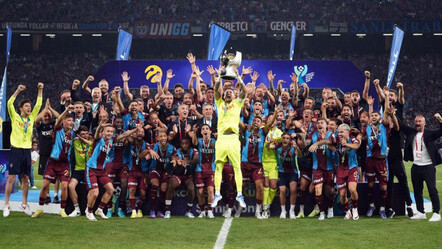 Süper Kupa Trabzonspor'un! Karadeniz temsilcisinden 4 gollü zafer... - spor