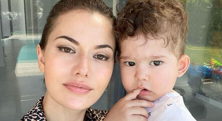 3,5 aylık hamile olan Fahriye Evcen ile oğlu Karan koronavirüse yakalandı - magazin