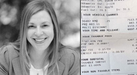 3 günlük araç kiralayan kadına 36 bin kilometrelik kiralık araç faturası - gundem