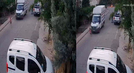 5 yaşındaki çocuğun inanılmaz kurtuluşu: Üzerinden kamyonet geçti burnu bile kanamadı - dunya