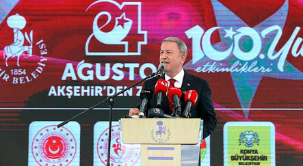 Bakan Akar: Bir asır önce 'var olma' mücadelesi verirken, bugün dünyada söz sahibi durumdayız - gundem